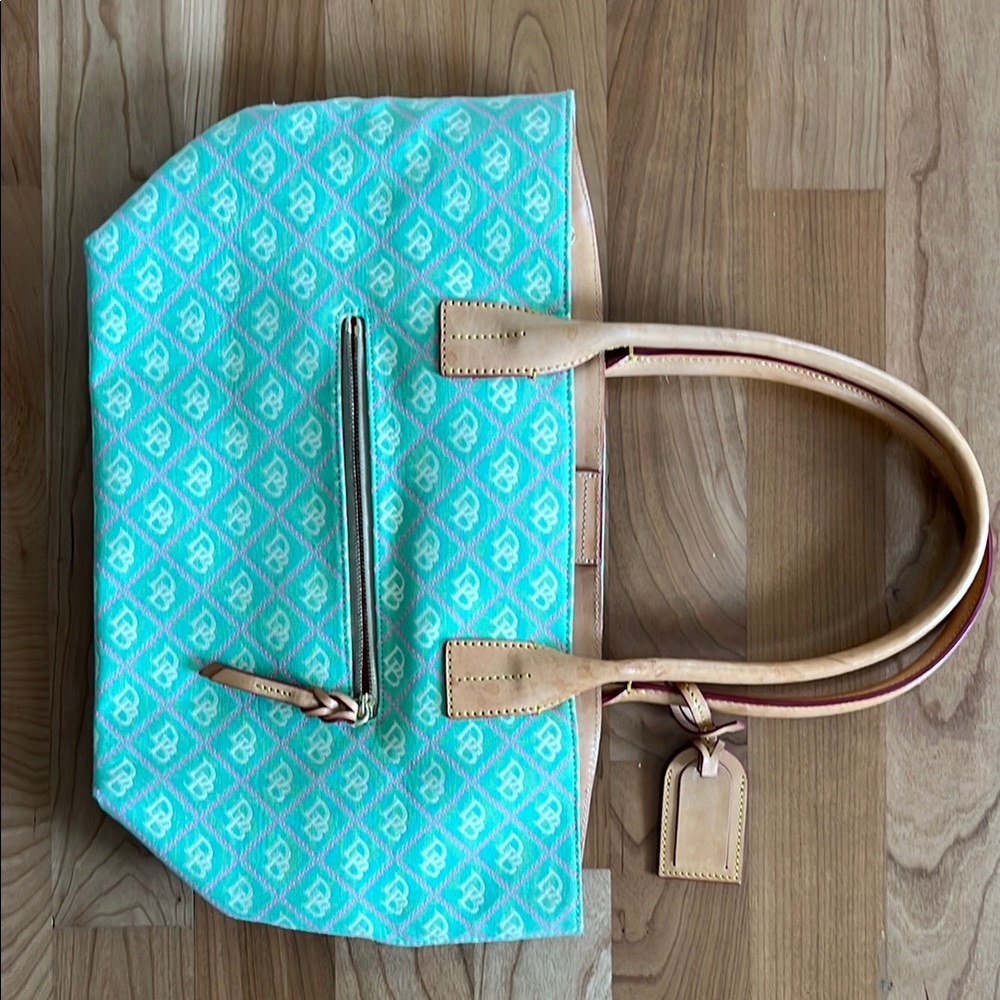 Dooney & Bourke Aqua Tote Bag